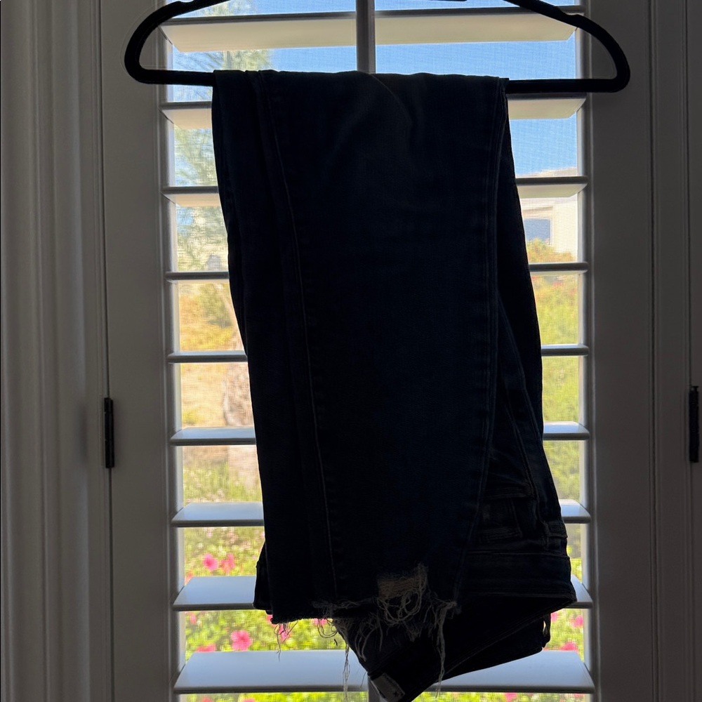 PAIGE Dark Blue Ankle Jeans